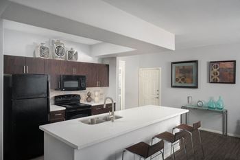 Kitchens with prep island*