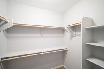 Oversized closets