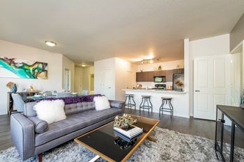 Breakfast bar and separate dining area