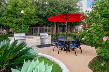 Picnic areas with bbq grills