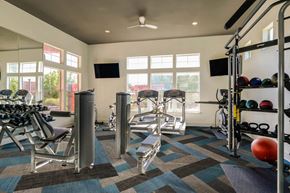 Round Rock apartment for rent - City North at Sunrise Ranch apartments onsite fitness center