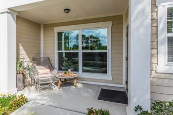 Private balconies and patios*