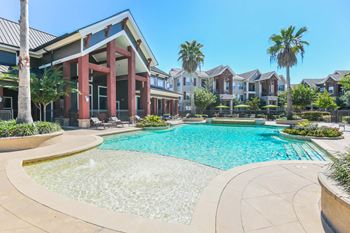 Resort-style pool