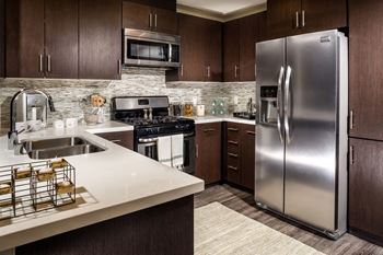Stainless steel appliance package