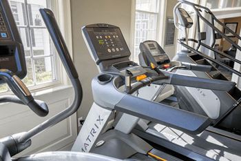 Fitness center with cardio