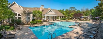 Pristine swimming pool