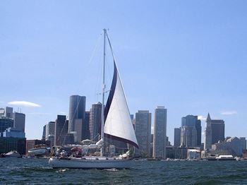 Community near waterfront