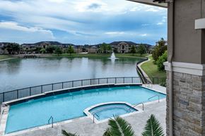 Houston apartment for rent - swimming pool at The Falls at Copper Lake apartments