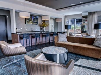 Skyline club living room