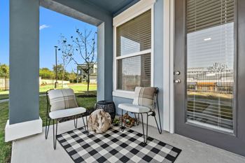 Balcony chair table