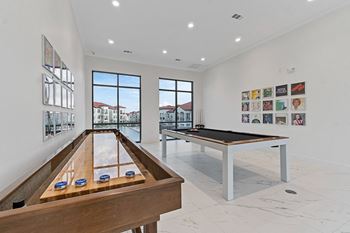 Resident game room & billiards