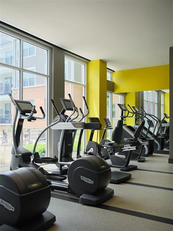 Fitness center with nexersys® and technogym® equipment