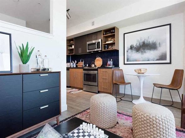 Portland apartment for rent - Interior apartment open concept floorplan at Cook Street Apartments, Portland, OR