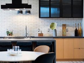 Portland apartment for rent - Resident clubhouse chefs kitchen at Cook Street Apartments, Portland, OR 97227
