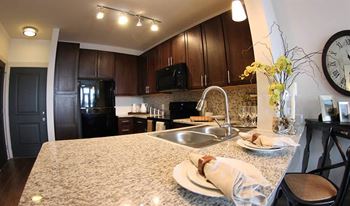 Granite countertop kitchen