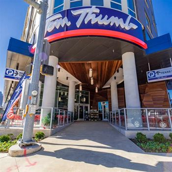 Ground floor tom thumb grocery store