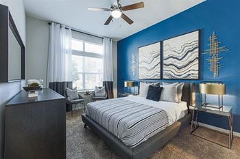 Expansive windows allowing an abundance of natural light