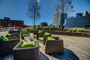 Boston apartment for rent - Boston Seaport Apartments with Outdoor Roofdeck with Firetable-25 Northern Ave, Boston, MA 02210