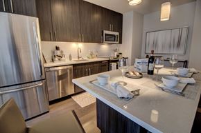 Boston apartment for rent - New Apartments Boston Seaport with Gourmet Kitchens, Prep Island, Stainless Appliances, and more-The Benjamin Seaport Residences