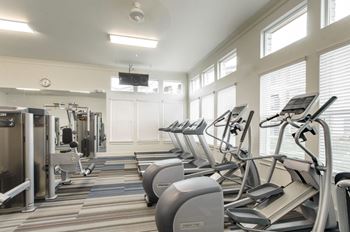 Fitness center equipment