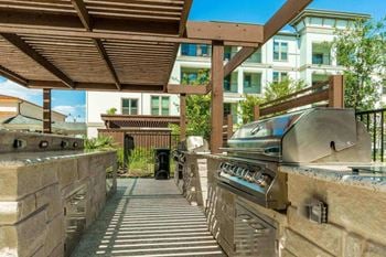 Grill area outside