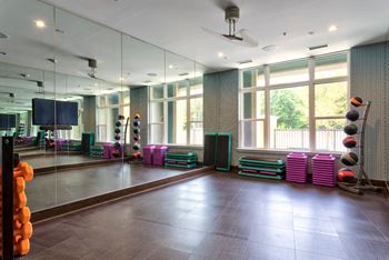 Yoga and spin studio