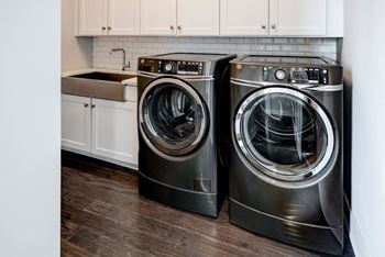 Washer and dryer in unit