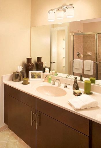 Ceramic-tiled bathrooms