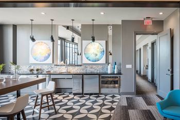 Resident entertaining kitchen