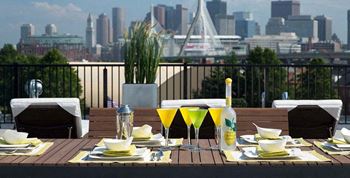 Rooftop dining