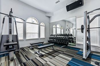 Fitness center with equipments1