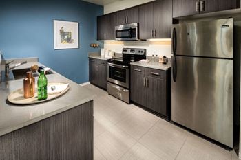 White or espresso cabinets