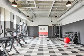 Fitness center & yoga studio