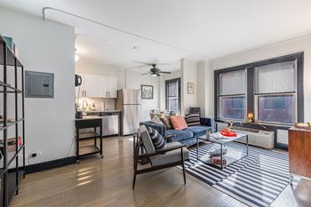 Spacious, open-concept studio and one bedroom apartments