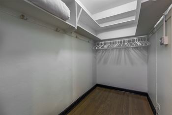 Expansive walk-in closets*