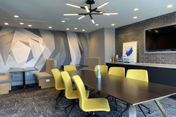 Business center with co-working space