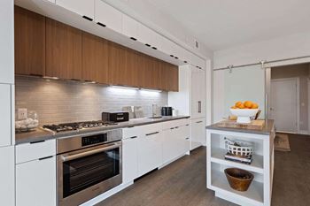 Sleek kitchens