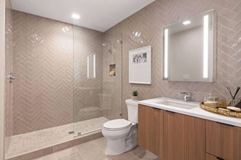 Thoughtfully designed bathrooms