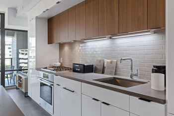 Sleek kitchens