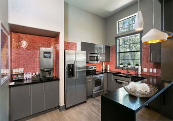 Resident community kitchen
