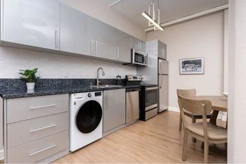 In-home washer/dryer in select lofts
