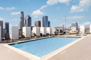 Renovated roof top swimming pool