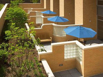 Full and french balconies and landscaped terraces and patios*