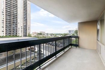 Over-sized balcony