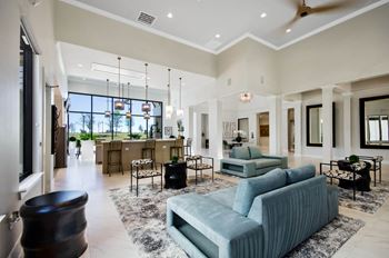 Full living room area