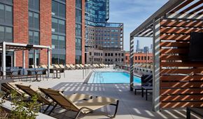 Chicago apartment for rent - Westerly Luxury River West Apartments - Pool Deck