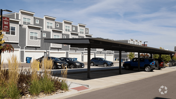 Reserved carport parking
