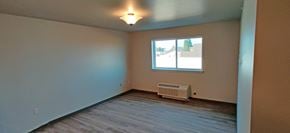 Ronan apartment for rent - Image of an AC unit and a window in a bedroom