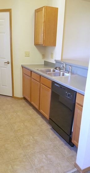 Evanston apartment for rent - Galley style Kitchen