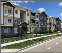 Caldwell apartment for rent - an image of an apartment building on the side of a street